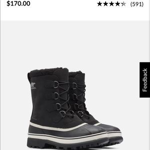 New Men’s Sorel CARIBOU Boot. Runs large